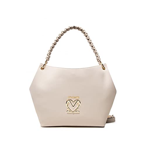 Love Moschino Damska torba na ramię Borsa A Spalla, biała, jeden rozmiar