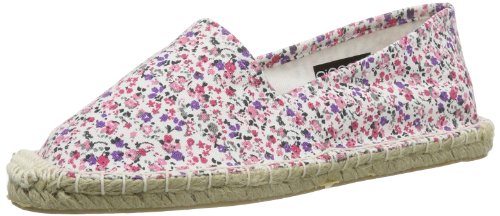 PIECES Damskie espadryle HAISHA ESPADRILLOS FLOWER NUDE Espadryle, beżowy - beżowy Nude 12 0911 Tcx - 36 EU