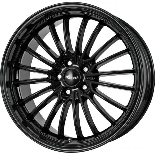 Brock B24GP czarne lakierowane 9x20 ET35 5.00x114.00 Hub Hole 72.60 mm - felgi aluminiowe