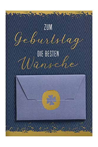 Karta płatnicza urodziny najlepsze życzenia 11,6 x 16,6 cm