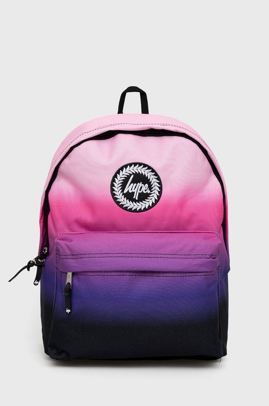 Hype plecak dziecięcy Black Pink & Purple Gradient Twlg-801 kolor różowy duży