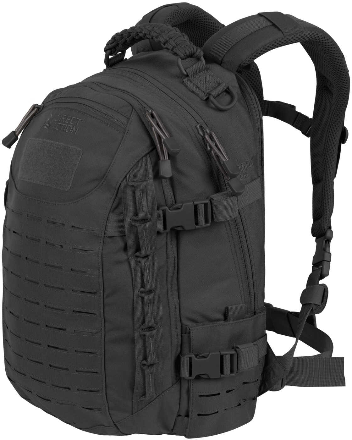 PLECAK DIRECT ACTION DRAGON EGG MKII, Cordura, Czarny, One Size (BP-DEGG-CD5-BLK)