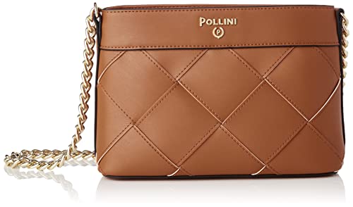 Pollini Damska torba na ramię Borsa a Spalla, jeden rozmiar, Brązowy - Rozmiar Uniwersalny