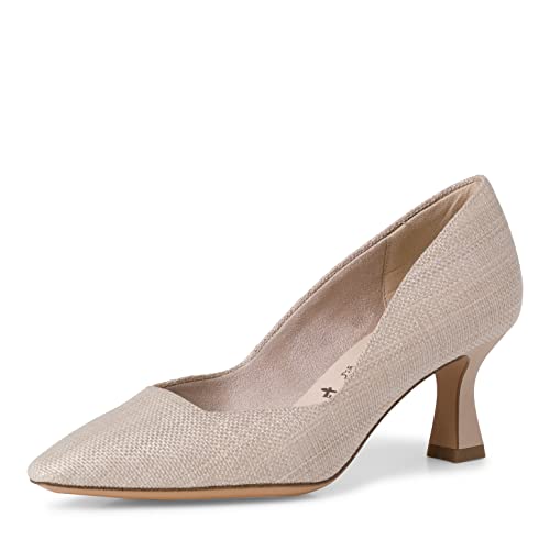 Tamaris Damskie czółenka 1-1-22404-28, Ivory Woven, 36 EU