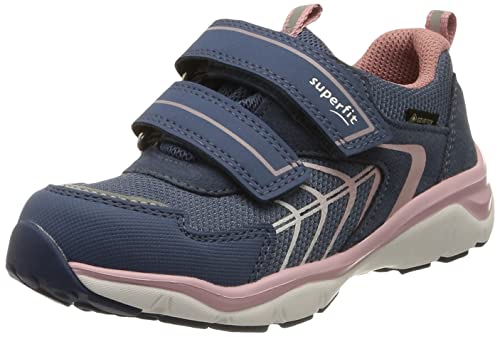 Superfit Sneakersy dla dziewcząt Sport5, niebieski - Niebieski różowy 8040-31 EU