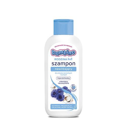 Bambino Rodzina Szampon do włosów nawilżający włosy suche i normalne 400ml