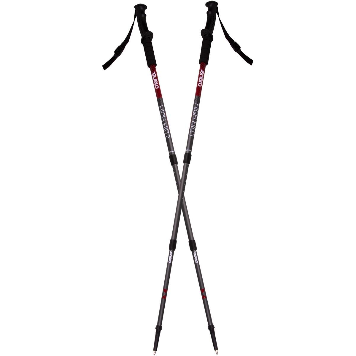 Kije trekkingowe Enero Adventure 68-135 cm z kompasem