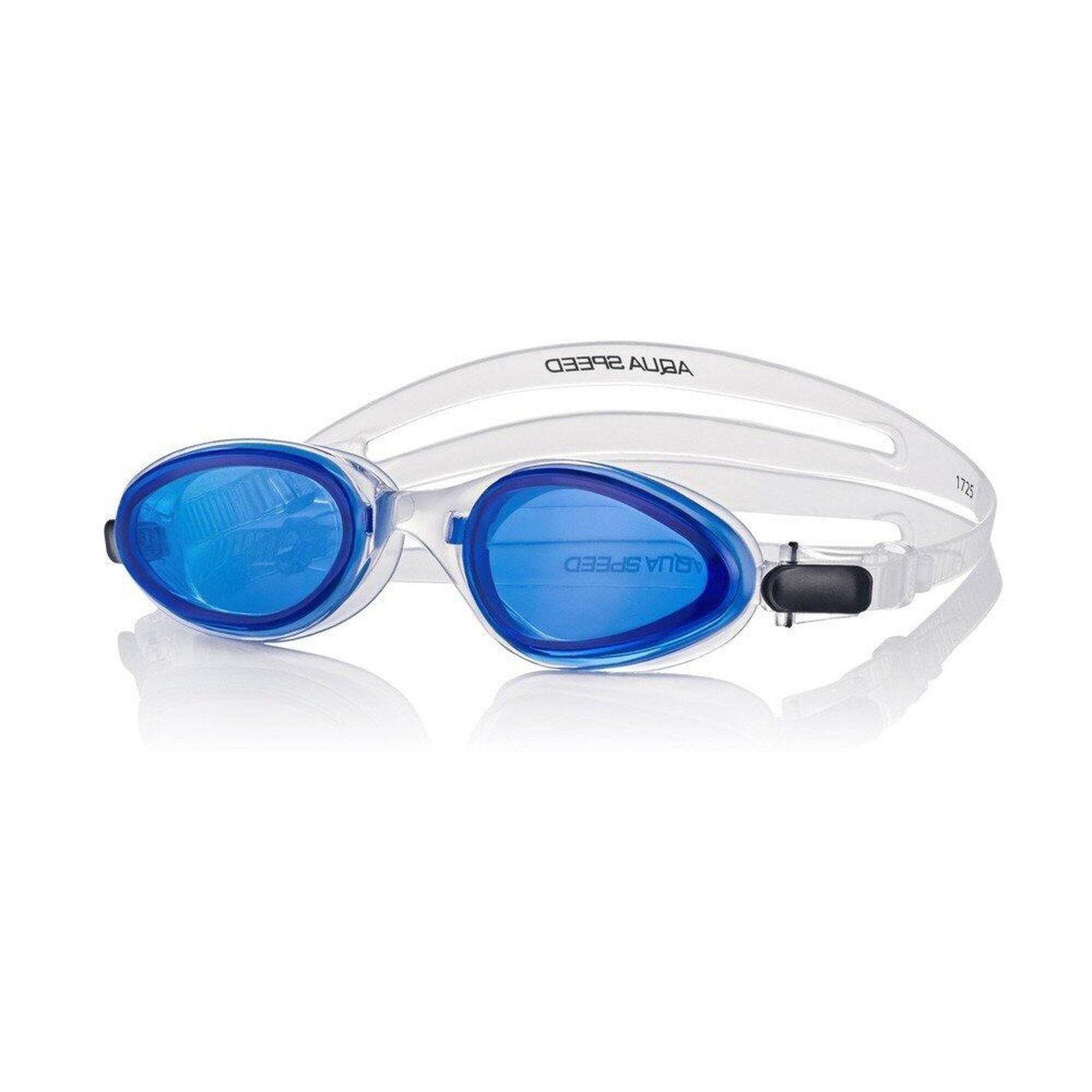 Aqua Speed AquaSpeed, Okulary pływackie, Sonic, transparentne z niebieskimi szkłami