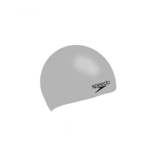 Speedo czepek Silicon Moulded Cap grey