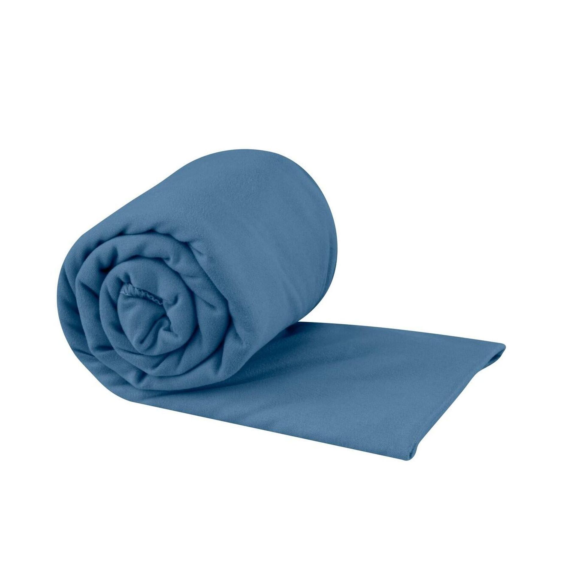 Ręcznik z mikrofibry szybkoschnący Sea To Summit Pocket Towel Moonlight Blue granatowy M