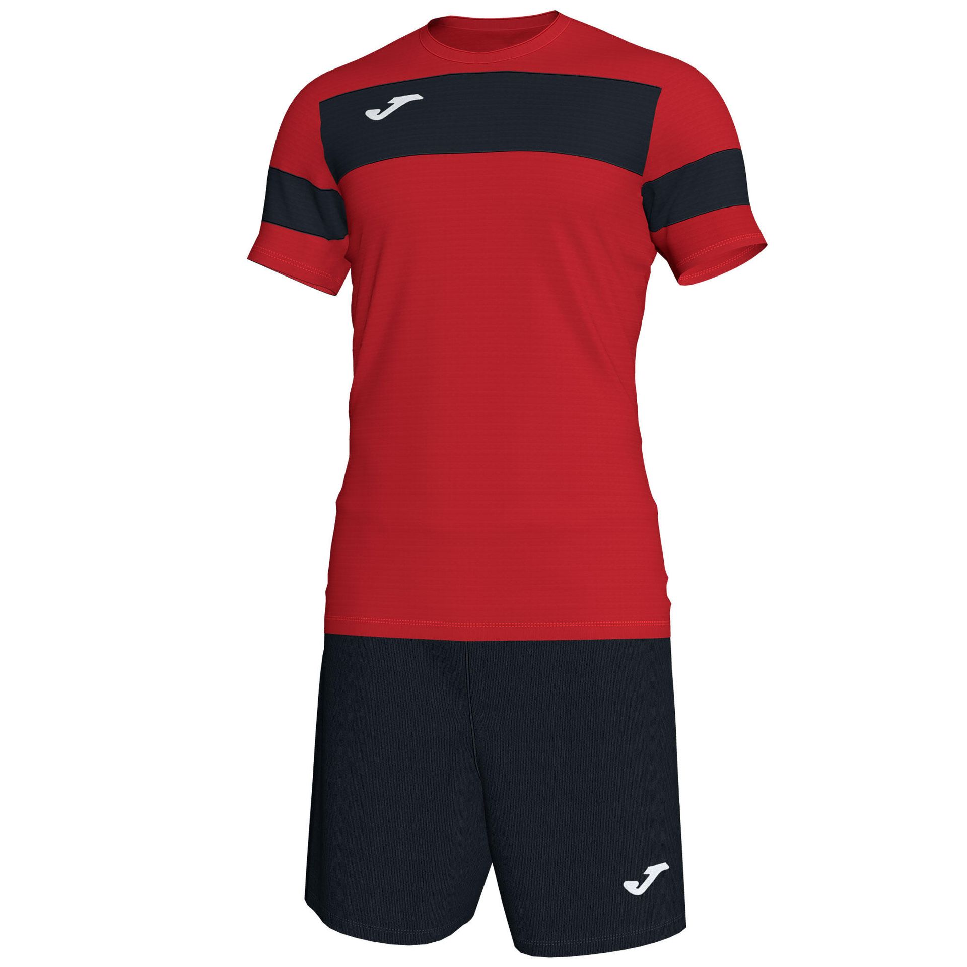 Joma Academy ll zestaw piłkarski dla dzieci, czerwony (czerwono-czarny), 4XS-3XS 101349.601.4XS-3XS