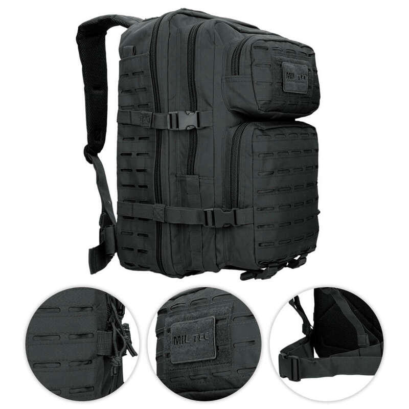 Plecak Taktyczny Mil-Tec Laser Cut 36L Czarny