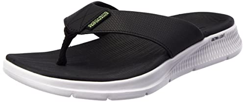 Skechers Męskie klapki Go Consistent Sandal Synthwave, Blk, 44 EU