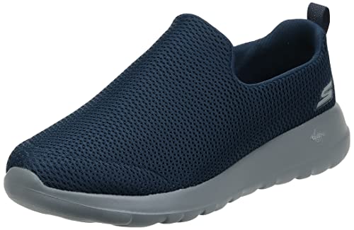 Skechers Męskie buty trekkingowe Go Max-Athletic Air Mesh wsuwane buty sportowe, szary (Navy Gray) - 41.5 EU