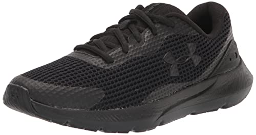 Under Armour Damskie trampki UA W Surge 3, czarne, rozmiar 2,5, Czarny, 35.5 EU