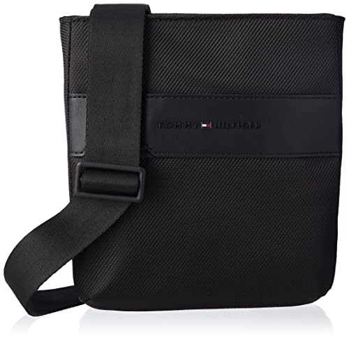 Tommy Hilfiger Męska mini torba crossover 1985, czarna, jeden rozmiar