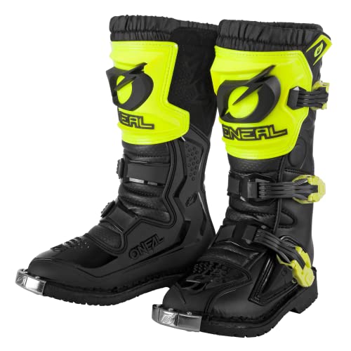 O'NEAL Męskie buty motocyklowe Rider Pro Youth Boot, żółty neonowy, 36 EU