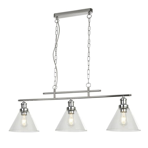 Pyramid lampa wisząca 3-punktowa chrom 1277-3CC
