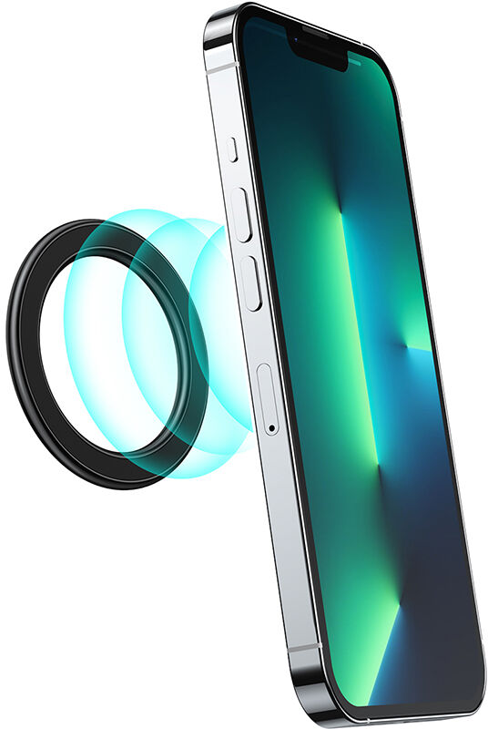 Joyroom pierścień magnetyczny uchwyt do smartfona / tabletu czarny (JR-Mag-M1)