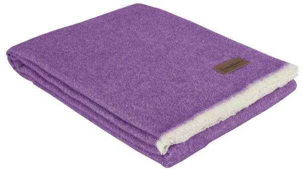 Eskimo Pled wełniany Venezia Purple