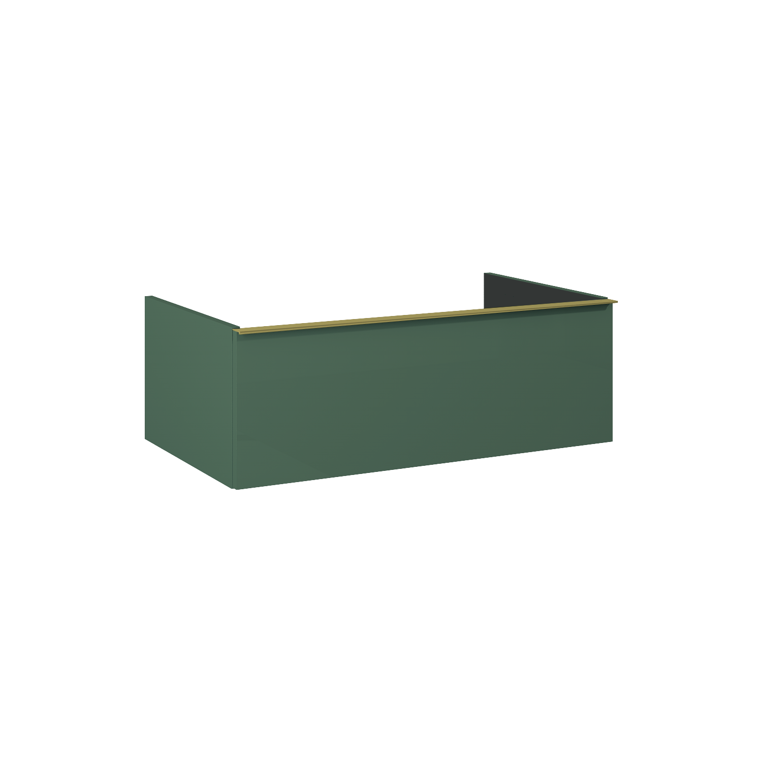 ELITA LOOK 80 1S FOREST GREEN MATT PDW  KOMODA PODWIESZANA 168565
