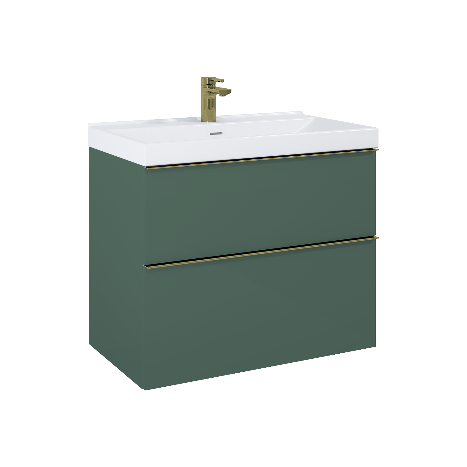 ELITA LOOK 80 2S FOREST GREEN MATT PDW  SZAFKA WISZĄCA 168561