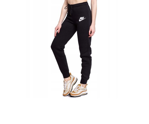 Spodnie damskie - Damskie spodnie dresowe Nike Slim Fit CI1194-010 - grafika 1