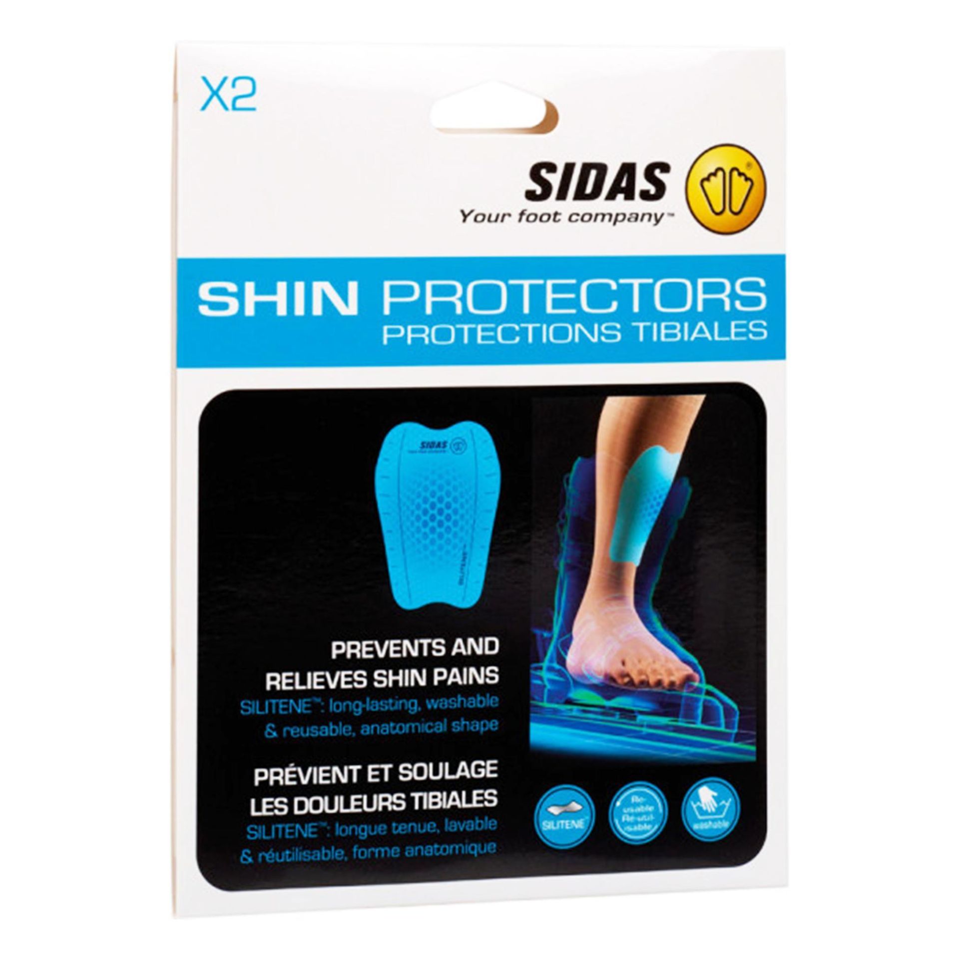 Sidas Plastry chroniĄce goleŃ shin protect xl niebieski PLASTER OCHRONNY GOLENI XL 2SZT.)