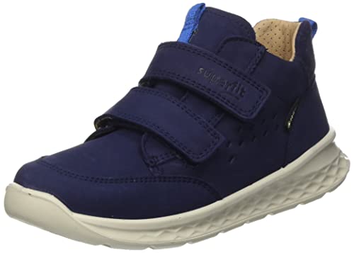 Superfit BREEZE Chłopcy Buty sneakersy, niebieski, jasnoniebieski 8000, 21 EU