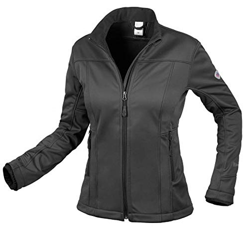 BP 1695-571-56-S damska kurtka softshell, stójka, zamek błyskawiczny z przodu, 255,00 g/m², 100% poliester, antracyt, S