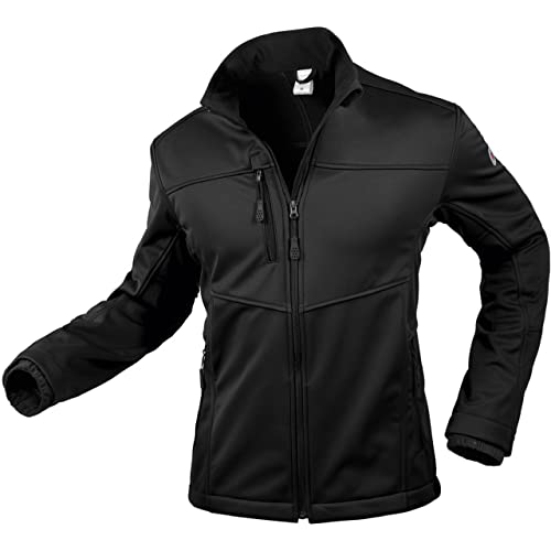 BP 1696-571-56-M męska kurtka softshell, stójka, zamek błyskawiczny z przodu, 255,00 g/m², 100% poliester, antracyt, M