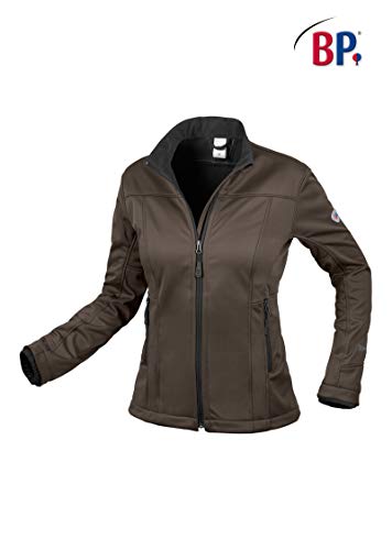 BP 1695-571-400-M damska kurtka softshell, stójka, zamek błyskawiczny z przodu, 255,00 g/m², 100% poliester, fałdka, M