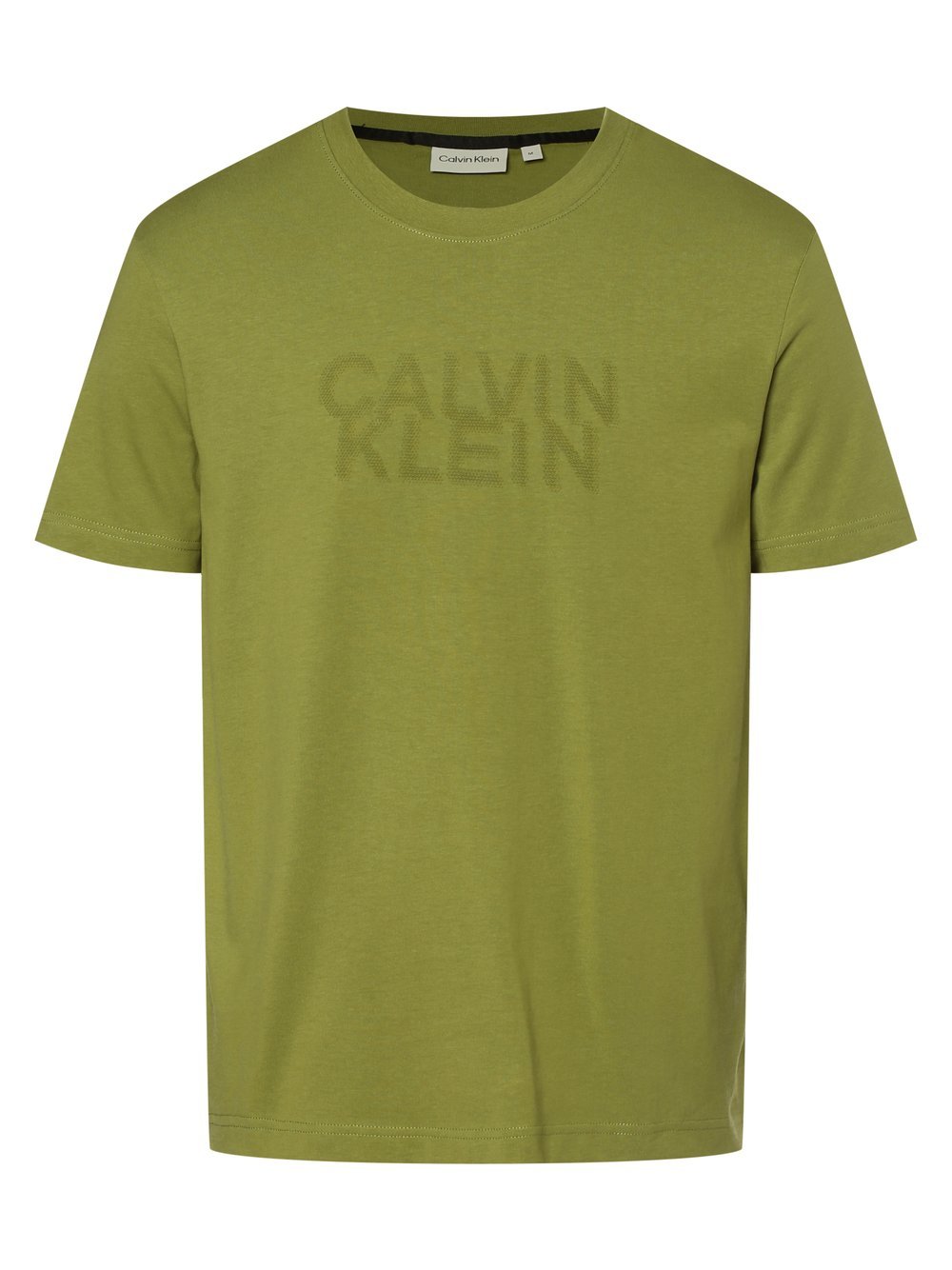 Calvin Klein - T-shirt męski, zielony