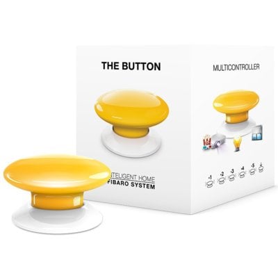 Fibaro FGPB-101-4 ZW5 The Button wewnętrzny żółty