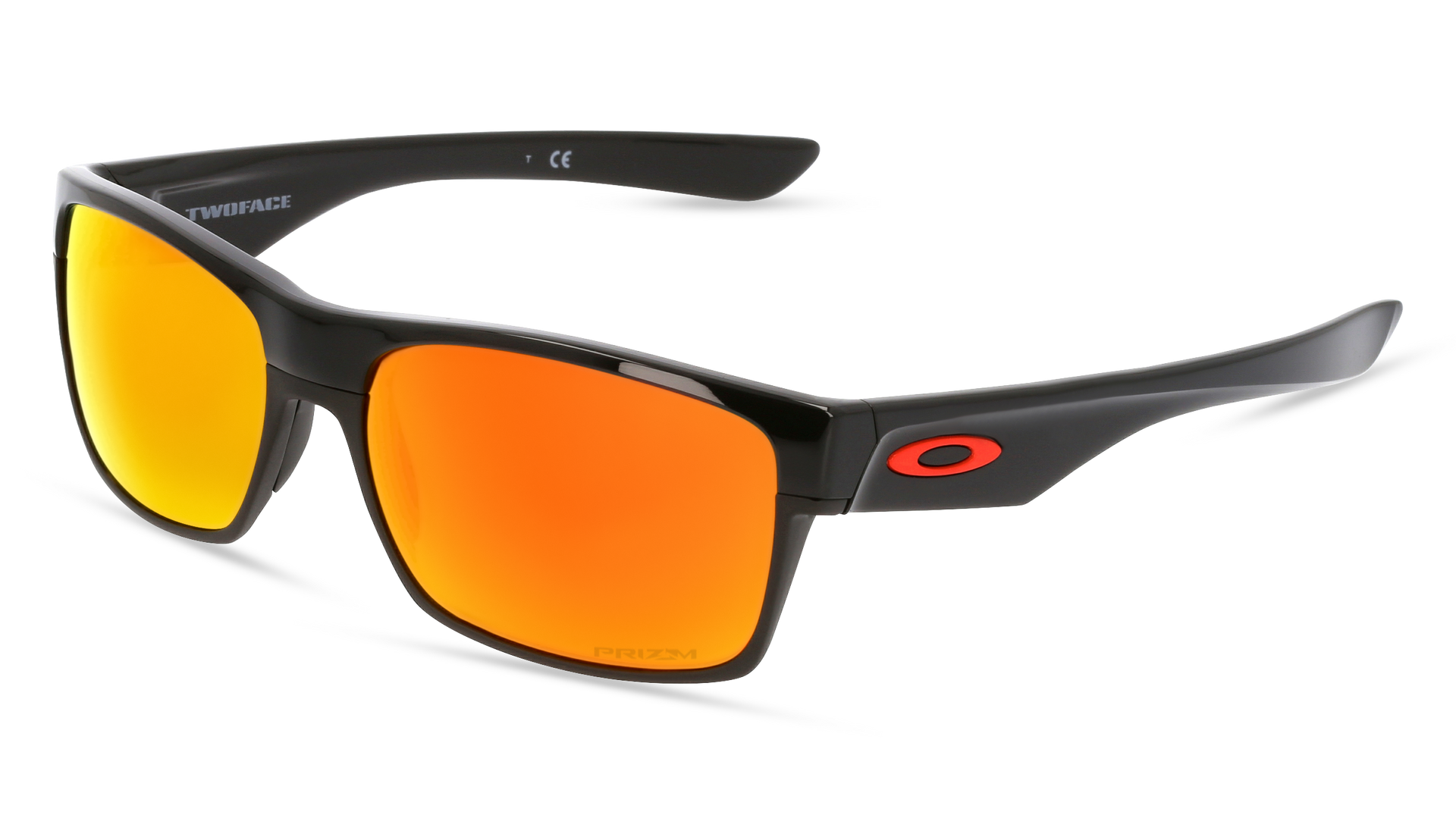 Oakley Okulary przeciwsłoneczne TWOFACE Matte Black/Prizm Sapphire Polarized OO9189-46