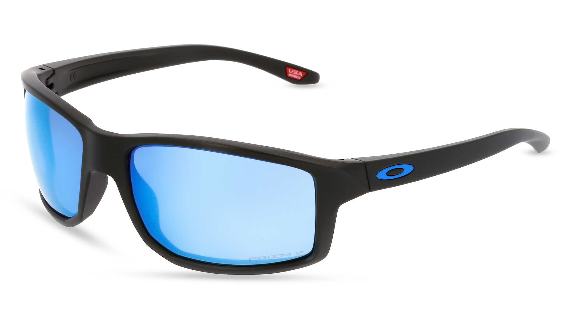 Oakley Okulary przeciwsłoneczne GIBSTON Matte Black/Prizm Sapphr Iridium Polarized OO9449-12