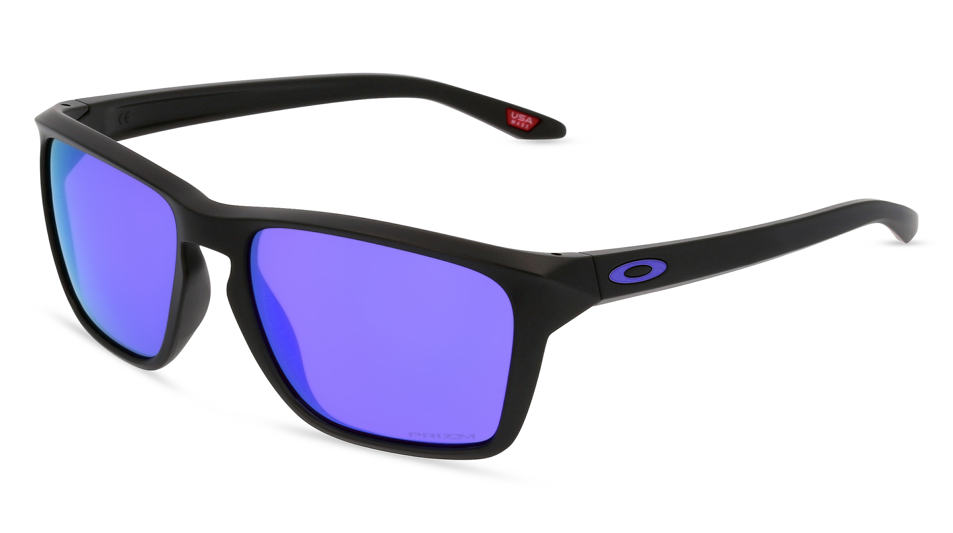 Oakley Okulary przeciwsłoneczne SYLAS Matte Black, Prizm Deep Water Polarized OO9448-27