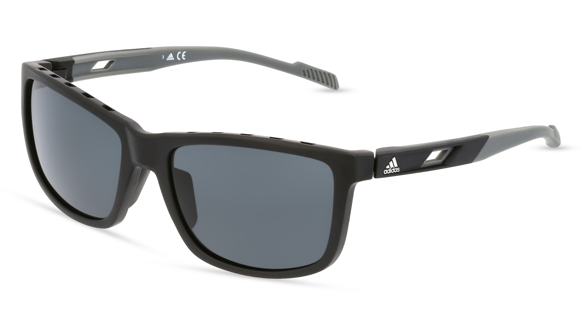 ADIDAS SP0047 Męskie Okulary przeciwsłoneczne, czarny matowy