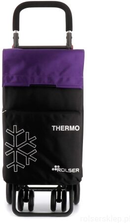 Wózek na zakupy Rolser 4.2 Tour Plus Termo Fresh MF Negro/Malva