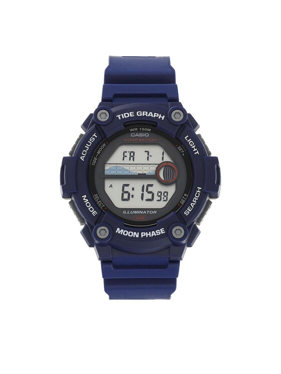 Casio Watch WS-1300H-2AVEF, niebieski, Paski