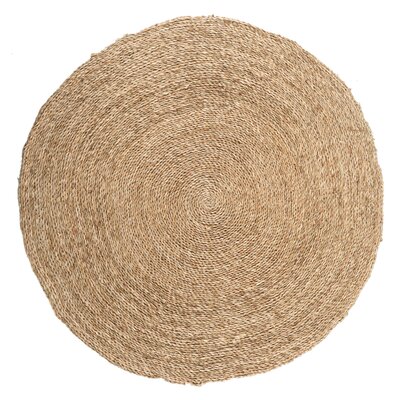 MULTI-DECOR Dywan mata słomiana okrągły śr. 120 cm z trawy morskiej