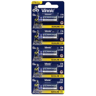 Vinnic BATERIE DO PILOTA SAMOCHODOWEGO 27A BLISTER 5 SZTUK L828