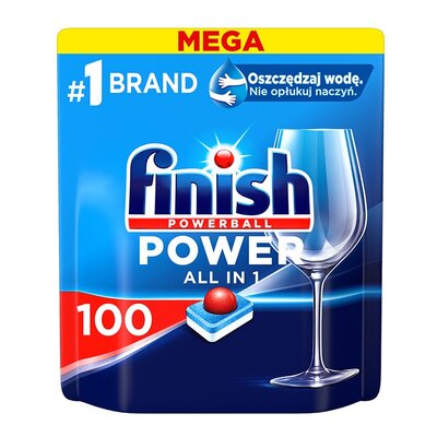 Tabletki do zmywarek FINISH All in 1 - 100 szt.