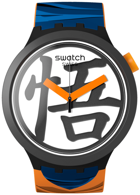 Фото - Наручний годинник SWATCH Zegarek  SB01Z101 Dragon Ball Z - GOKU X  - Natychmiastowa WYS 