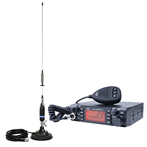 PNI CB Radio Escort HP 9001 PRO ASQ + CB antena S75 z magnesem