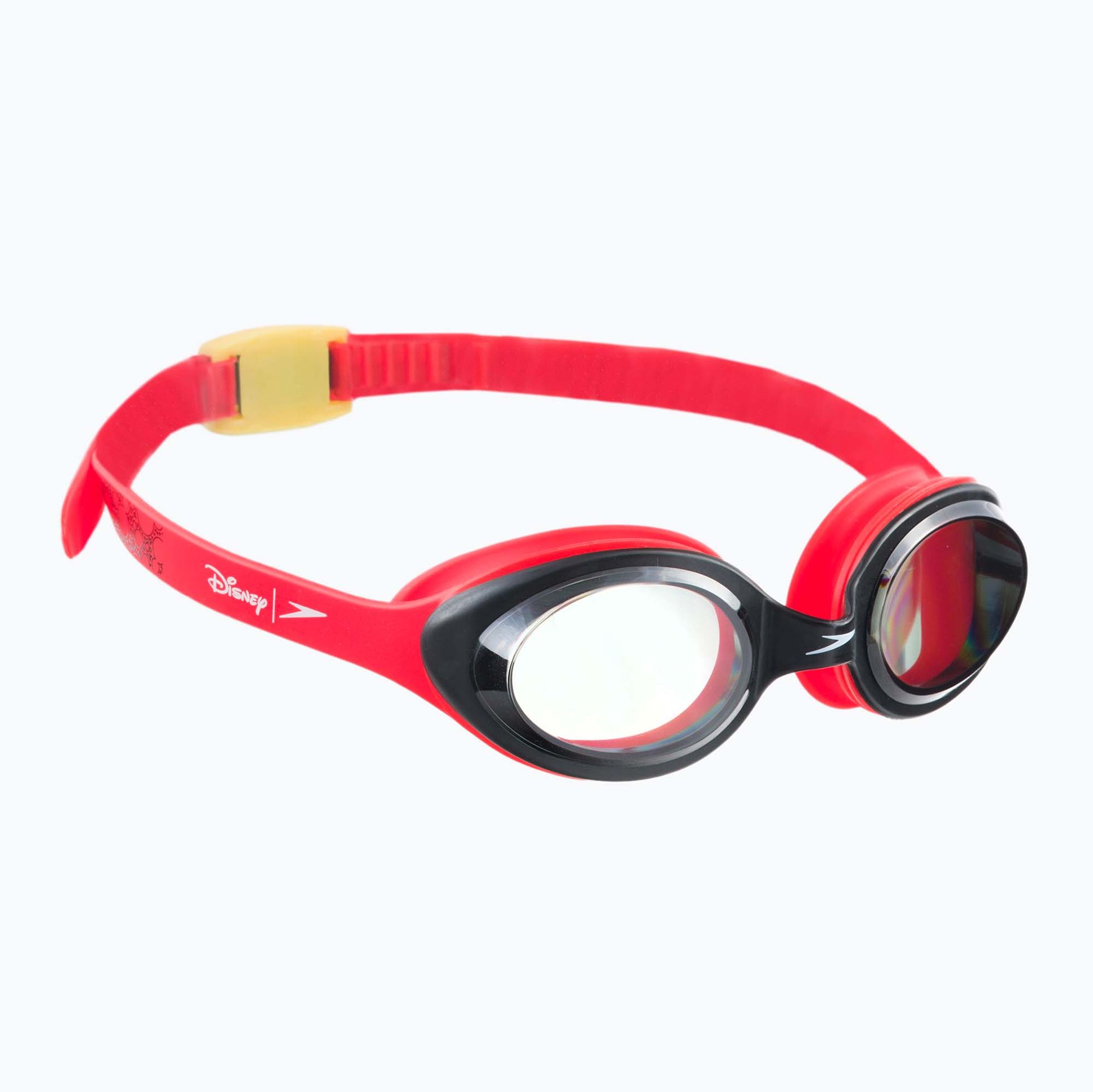 Speedo mickey mouse illusion junior goggles czarno/czerwony
