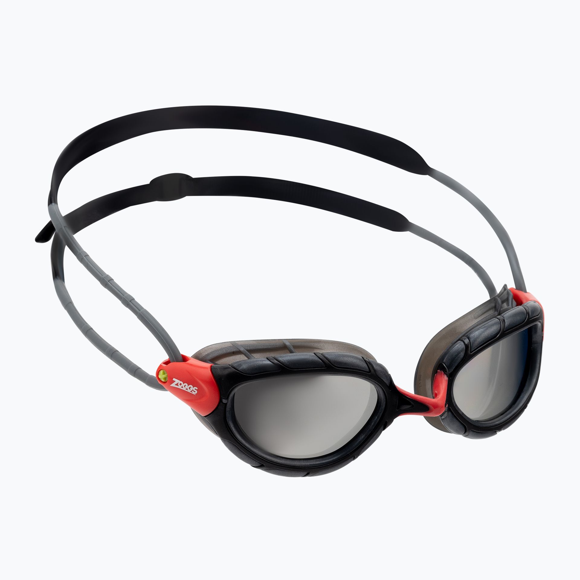 Zoggs Predator Titanium Goggles L, czarny 2022 Okulary do pływania 461065-RDGYMSMR