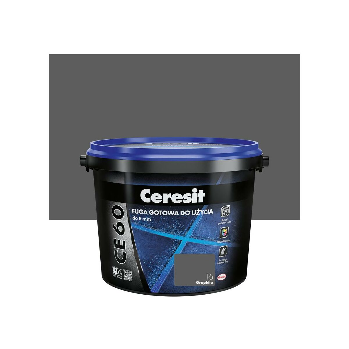 Fuga gotowa CE60 Graphite 16 2 kg Ceresit