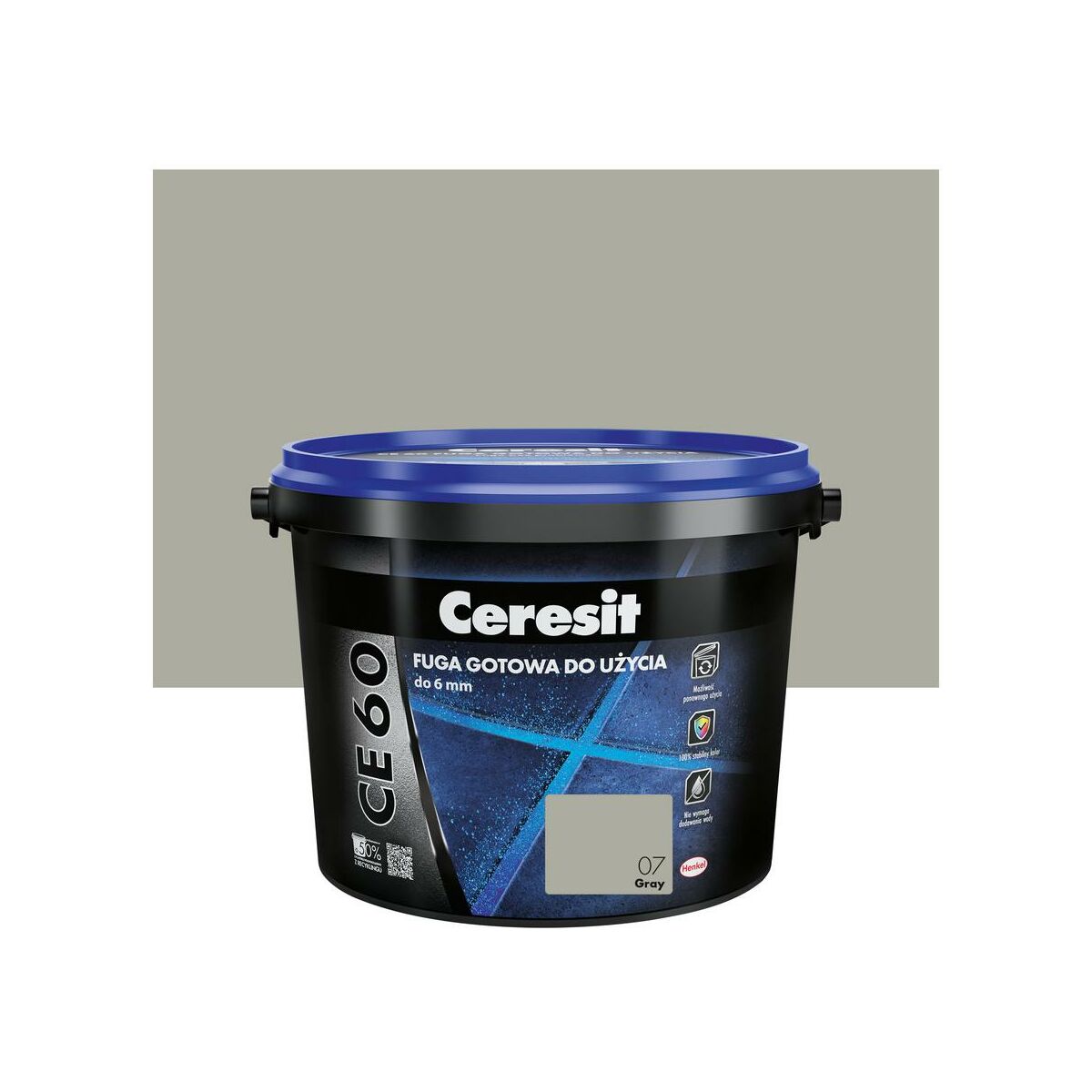Fuga gotowa CE60 Grey 07 2 kg Ceresit