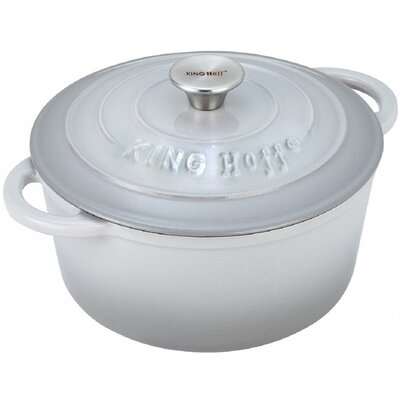 Kinghoff Lumarko Emaliowany Garnek Żeliwny 24cm Kh-1521! KH-1521